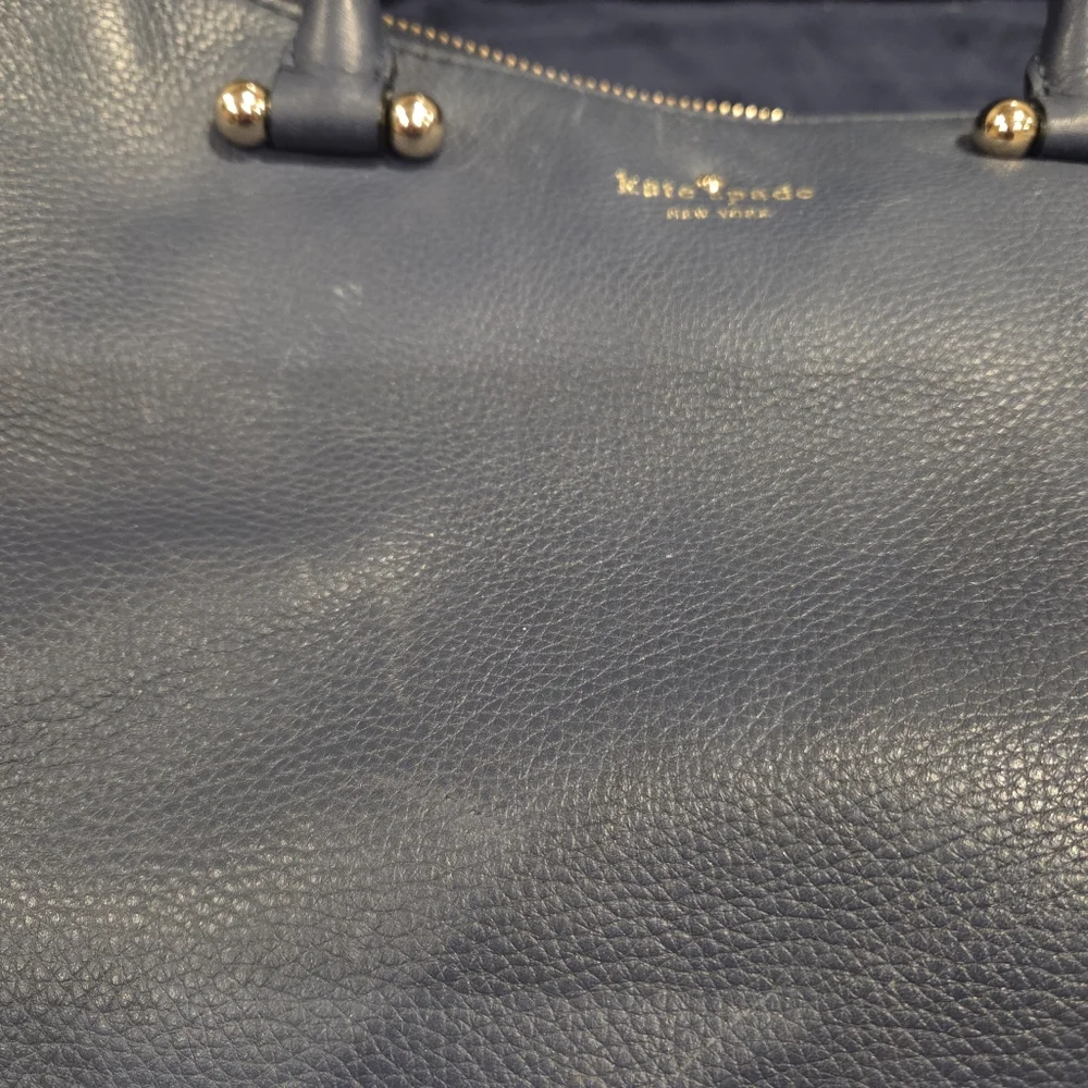 Kate Spade Blue Leather Women's Bag